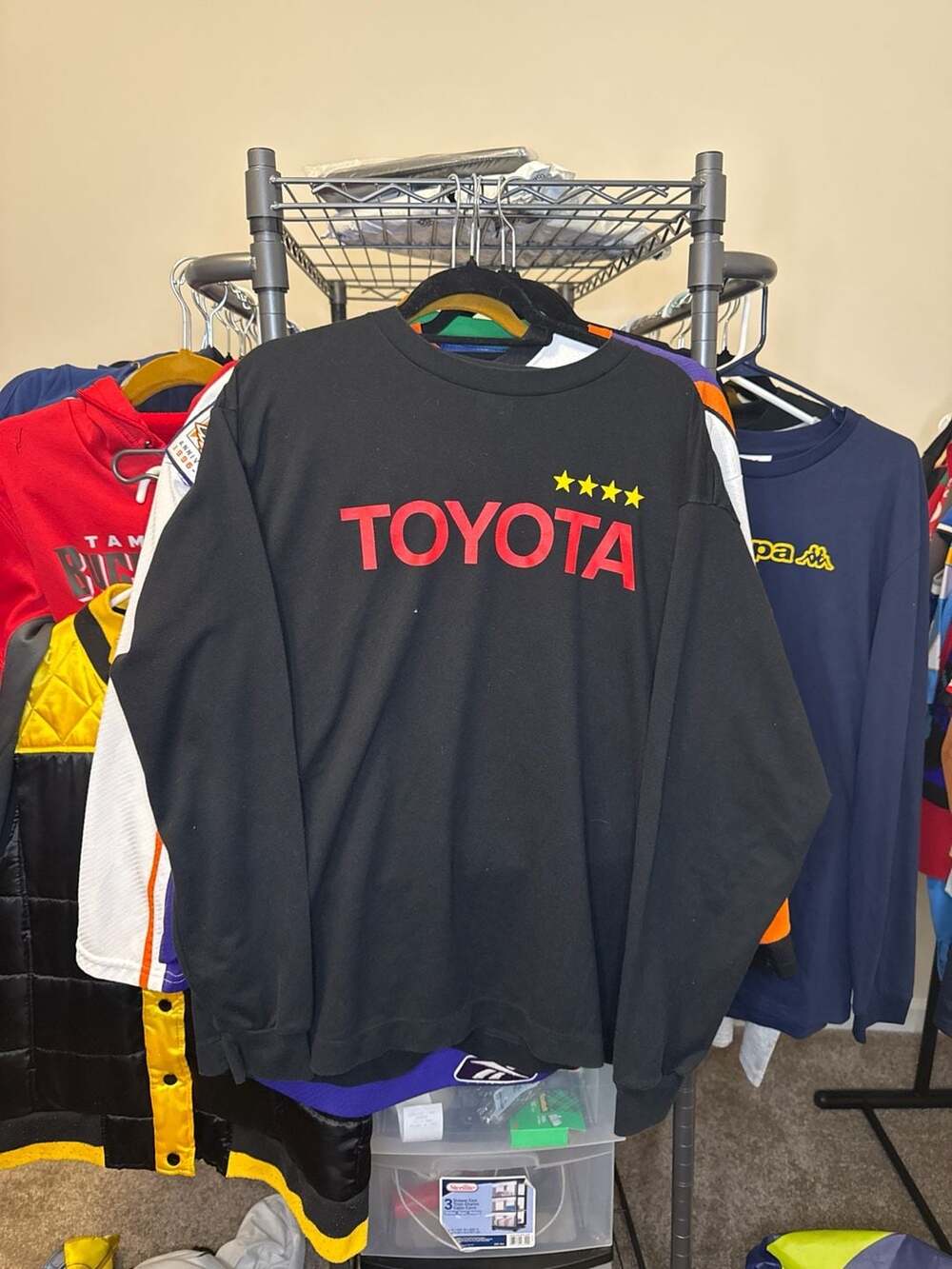 Mizuno Alvark Tokyo Toyota Basketball Long Sleeve Shirt Size 3XO